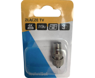 TechniSat ZŁĄCZE TV MĘSKIE METALOWE - 1286677 - zdjęcie 1